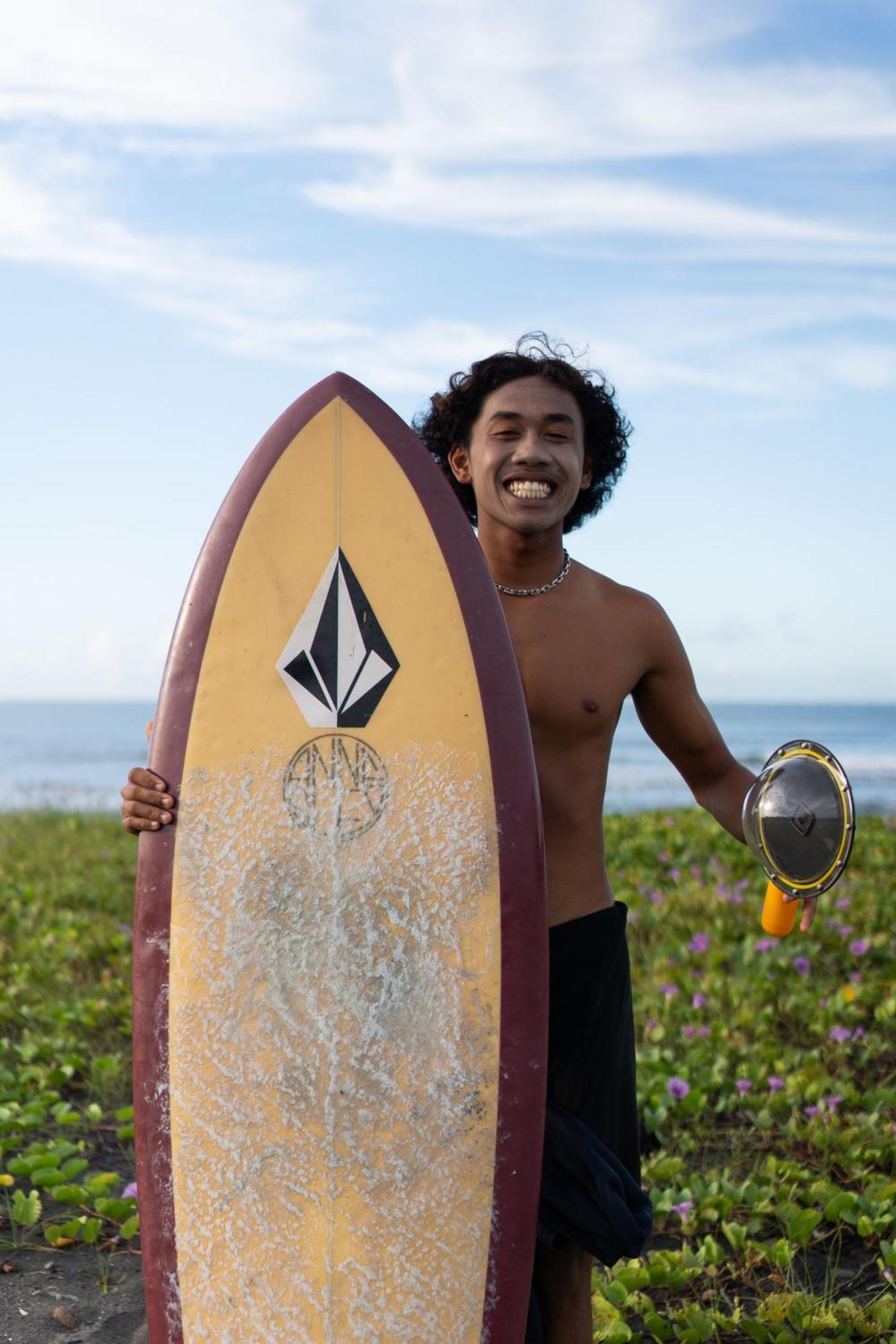 Medewi Secret Surfcamp Hotell Pulukan Eksteriør bilde