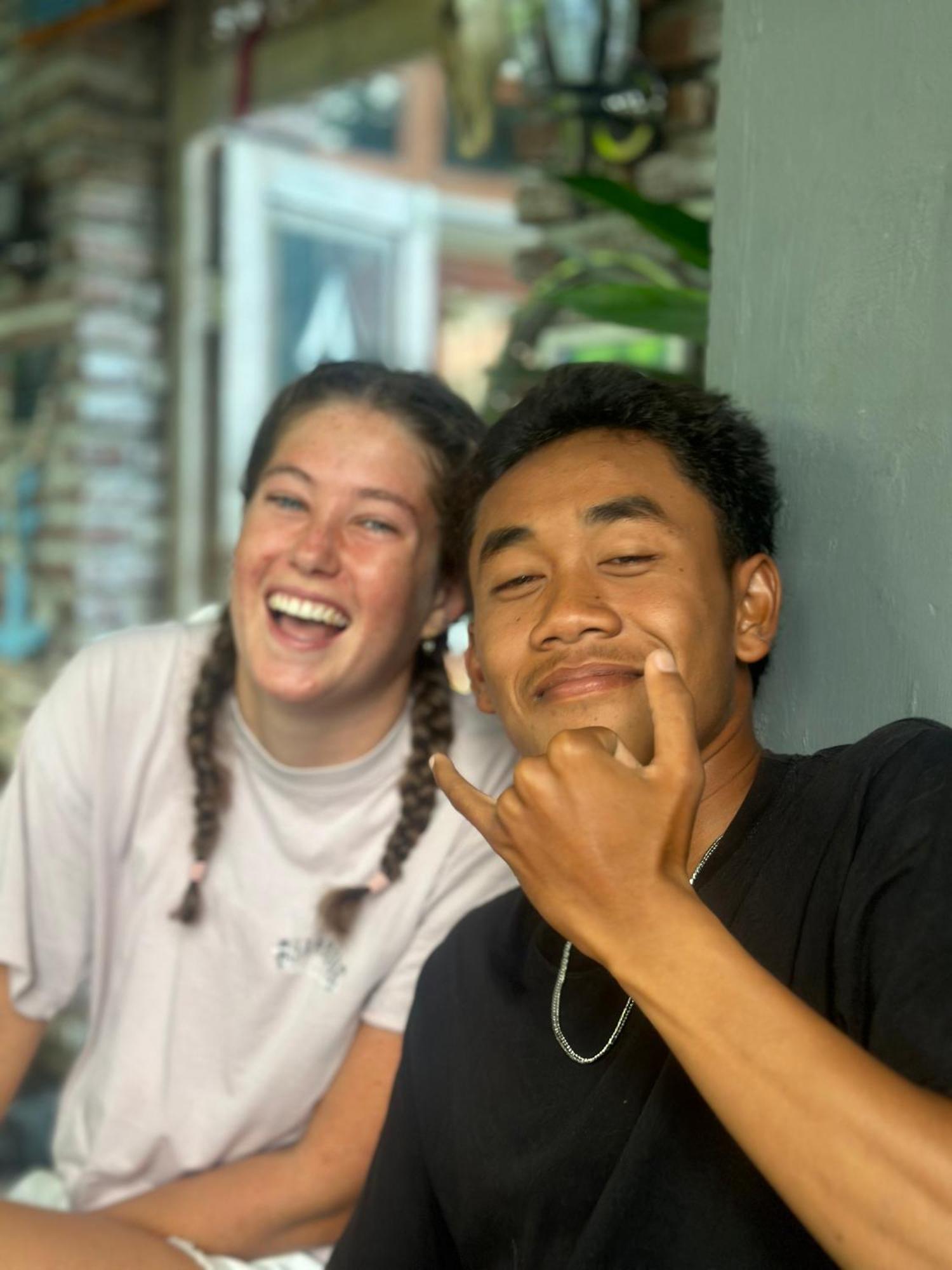Medewi Secret Surfcamp Hotell Pulukan Eksteriør bilde