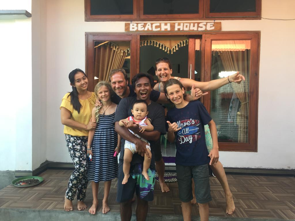 Medewi Secret Surfcamp Hotell Pulukan Eksteriør bilde